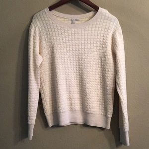 Halogen Patterned Lightweight Sweater